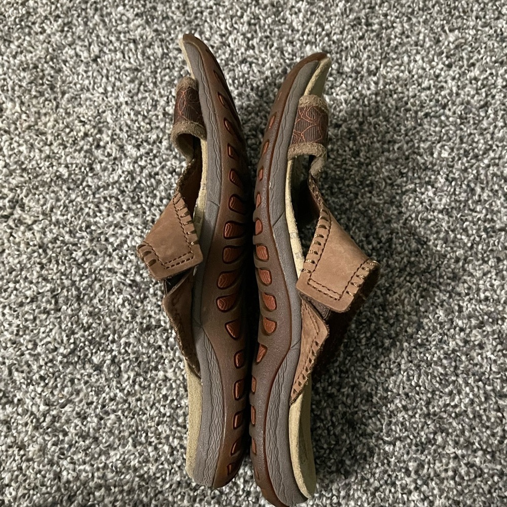 Merrell dark Earth Performance Footwear slide slip on sandals 6 - Picture 5 of 14